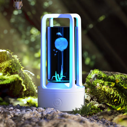 GlowTunes™ – Crystal Lamp & Bluetooth Speaker