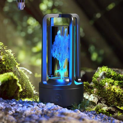GlowTunes™ – Crystal Lamp & Bluetooth Speaker