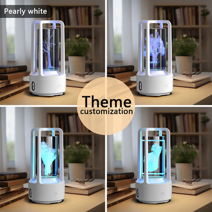 GlowTunes™ – Crystal Lamp & Bluetooth Speaker