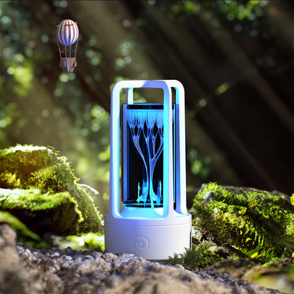 GlowTunes™ – Crystal Lamp & Bluetooth Speaker