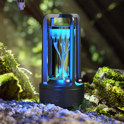 GlowTunes™ – Crystal Lamp & Bluetooth Speaker