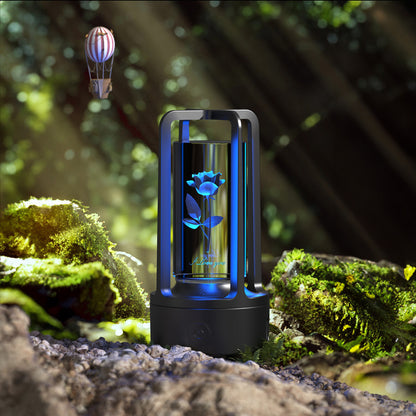 GlowTunes™ – Crystal Lamp & Bluetooth Speaker