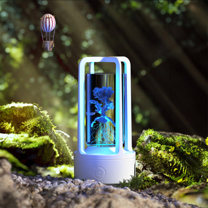 GlowTunes™ – Crystal Lamp & Bluetooth Speaker