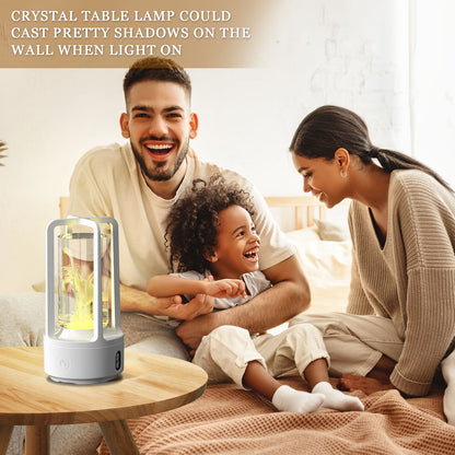 GlowTunes™ – Crystal Lamp & Bluetooth Speaker