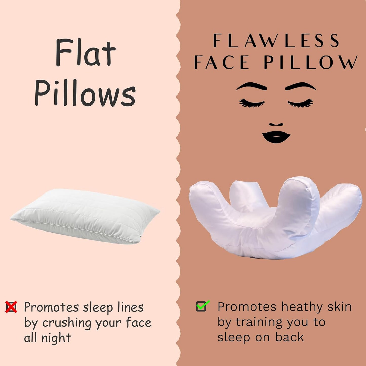 DreamSoothe™ – Beauty Massage Sleep Pillow