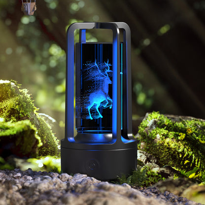 GlowTunes™ – Crystal Lamp & Bluetooth Speaker